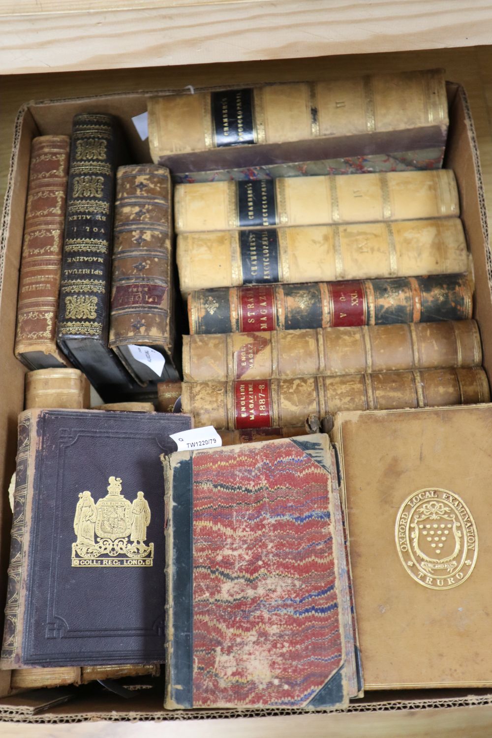 Miscellaneous 19th century bindings,